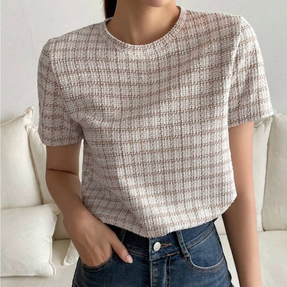 SHEIN Dazy Plaid Shirt